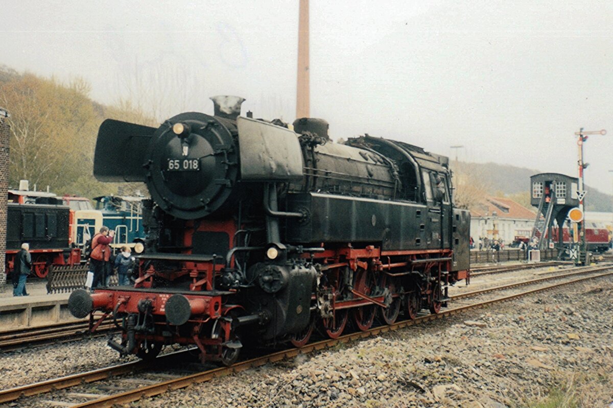 SSN 65 018 was guest at the DGEG-museum in Bochum-Dahlhausen on 17 April 2009.