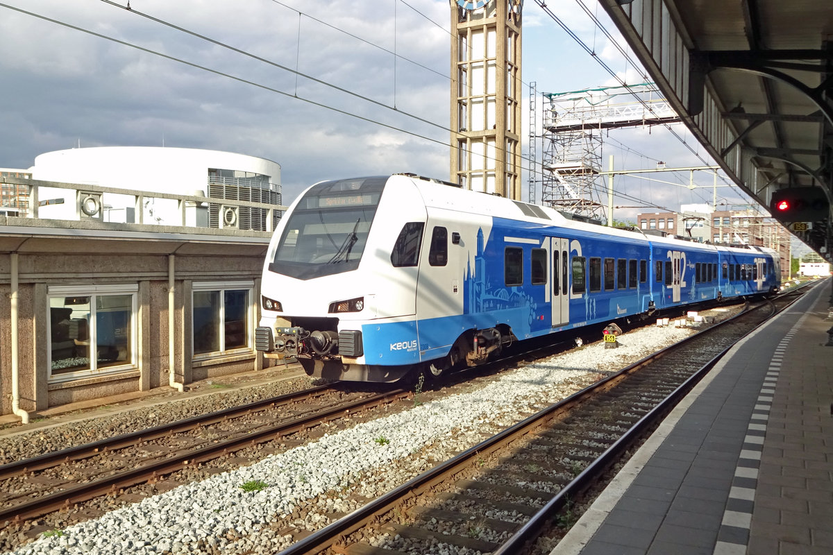 Syntus 7308 leaves Hengelo on 5 August 2019.