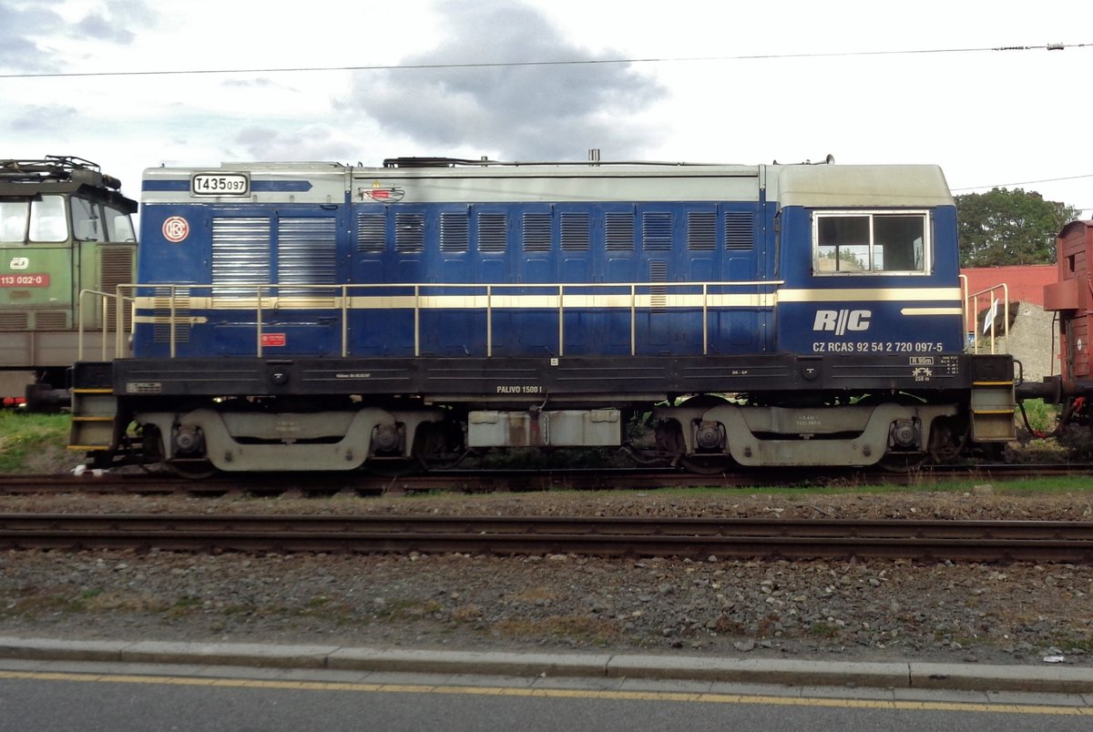 T435-097 stands at Tabor on 15 September 2016.