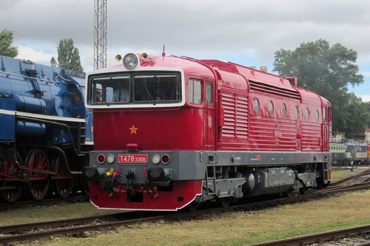 T478 3300 stands in Bratislava-Vychod during RENDEZ 2022 on 25 June 2022.