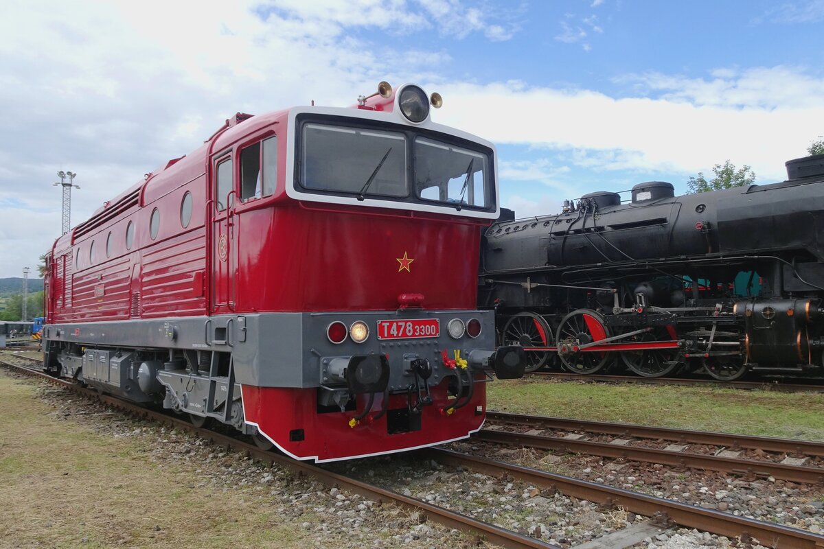 T478 3300 stands in Bratisloava-Vychod during RENDEZ 2022.