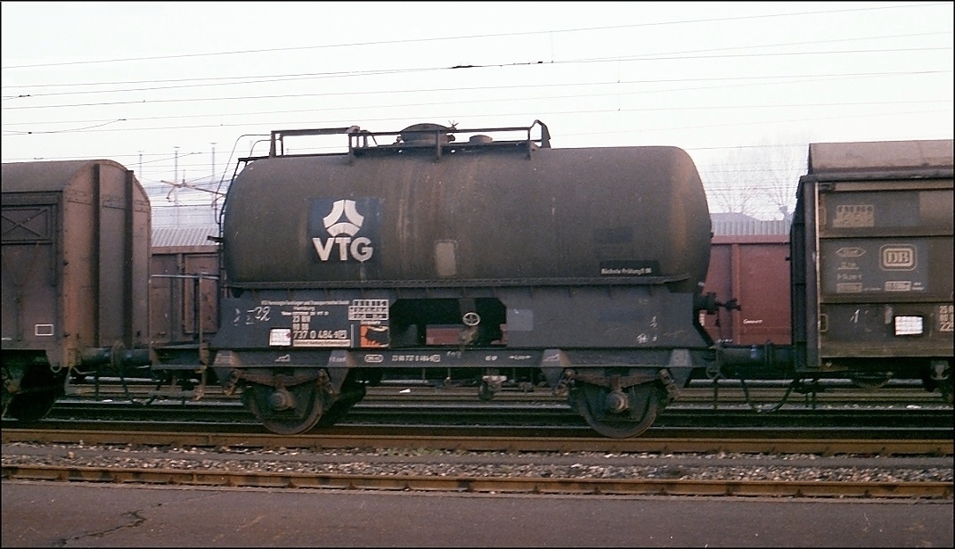 Tank Wagon DB VTG in Milano, Feb. 1984
