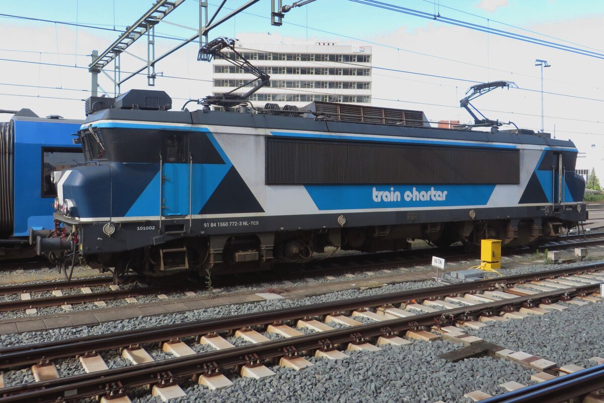 TCS 101002 stands at Hengelo on 9 June 2022.