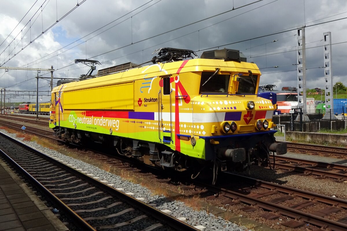 Test ride for Strukton 1740 at Amersfoort on 25 May 2021.