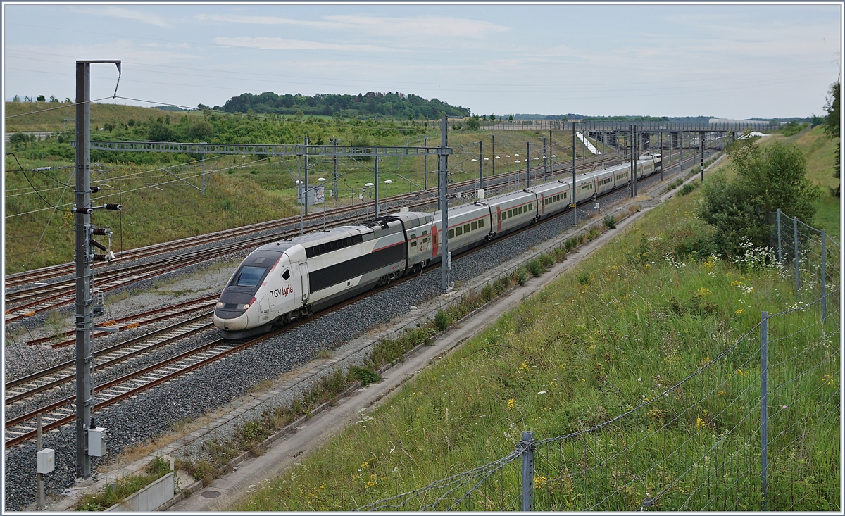 TGV Lyria 9210 from Zürich to Paris in Belfort-Montbéliard TGV 

06.07.2019