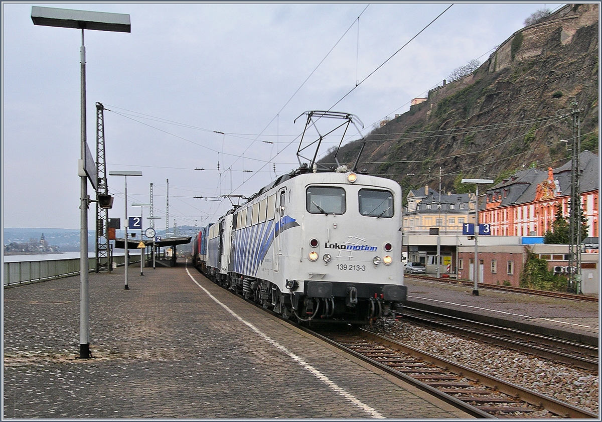 The 139 213-3 and an other one by Koblenz Ehrenbreitstein.
21.02.2008