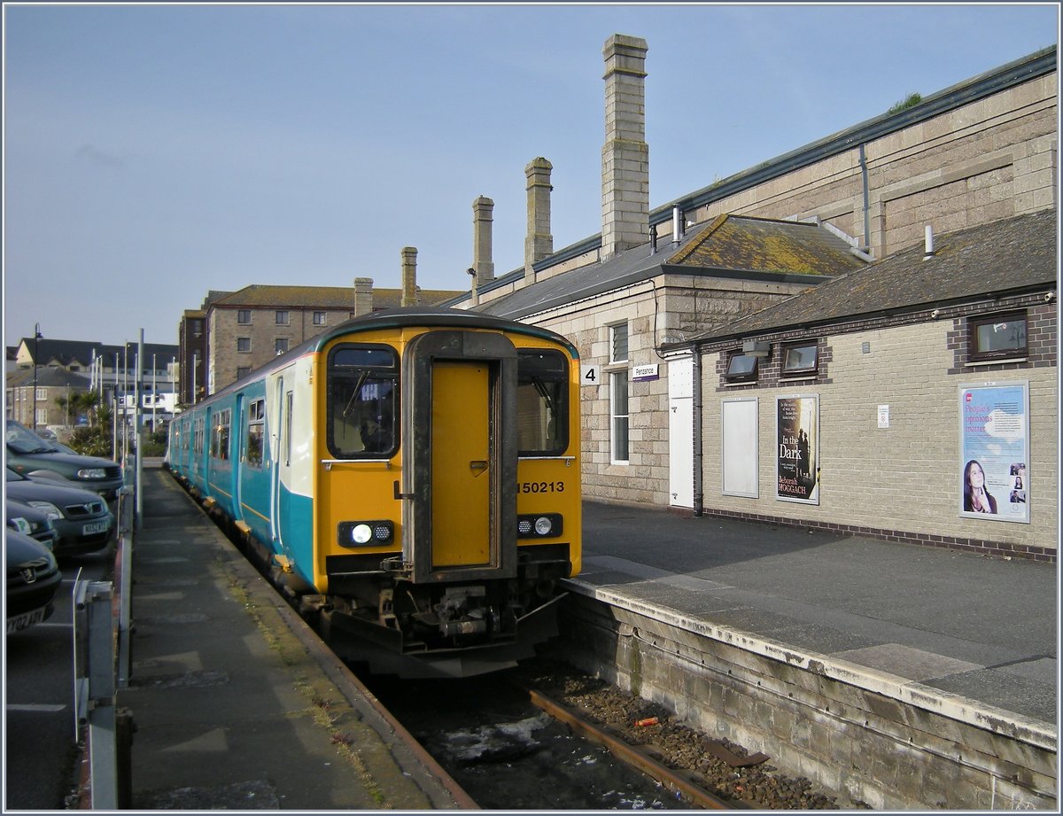 The 150 213 in Penzance.
16.04.2008