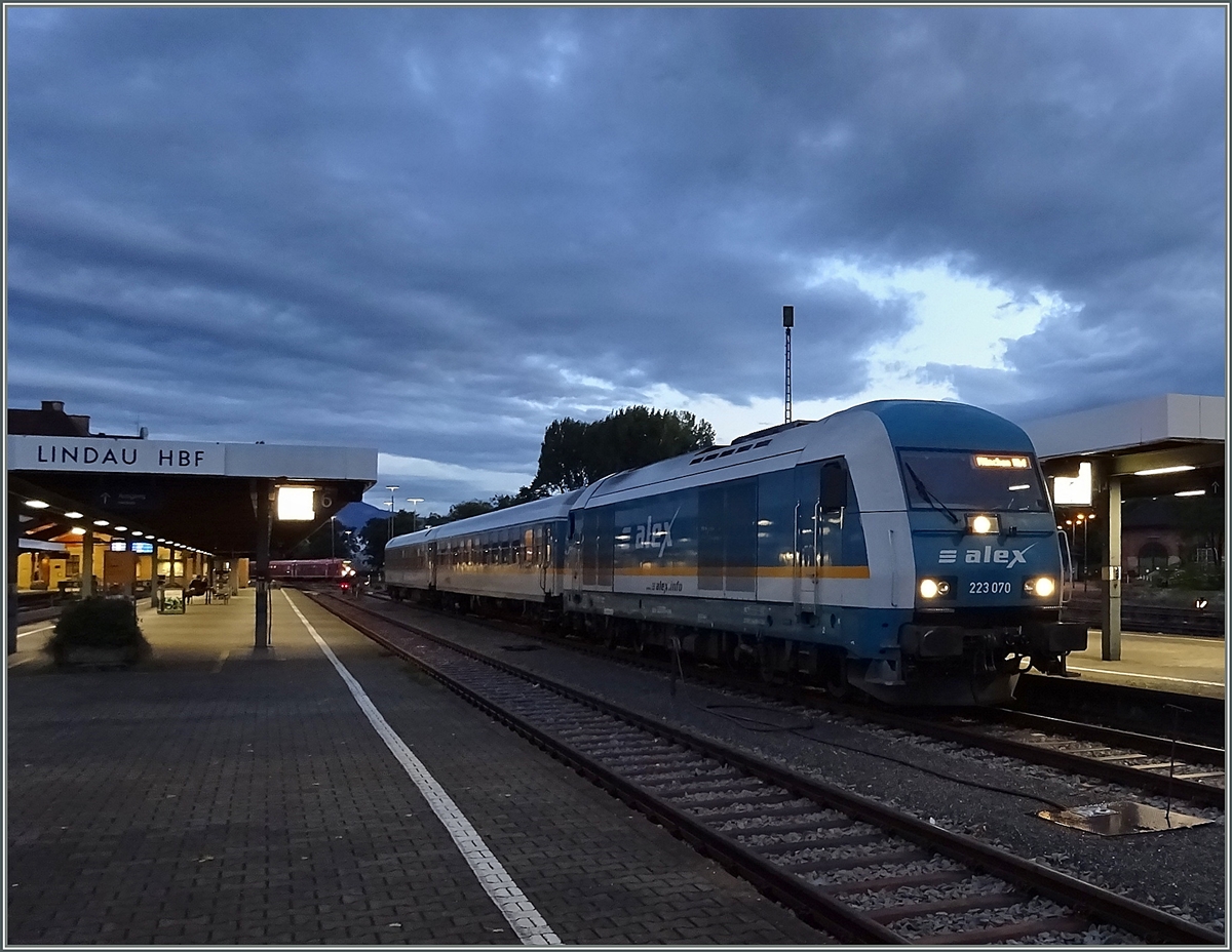 The Alex 223 070 in Lindau.
17.09.2015