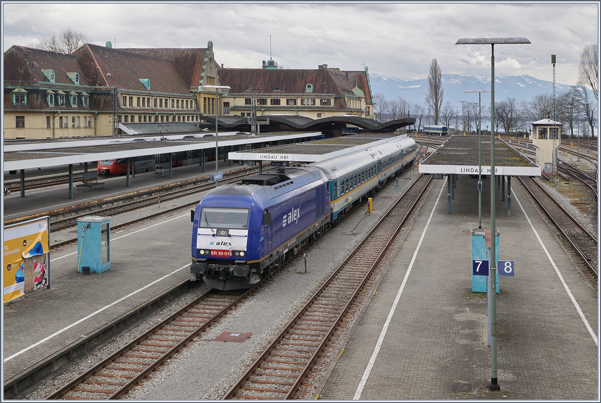 The Alex V 223 (ER20-015) in Lindau. 
16.03.2018