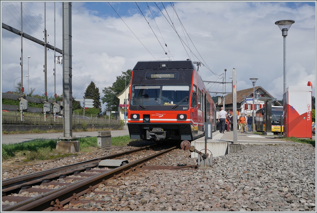 The ASM GTW Be 2/6 511 (ex CEV) in St.Urban.

11.09.2021