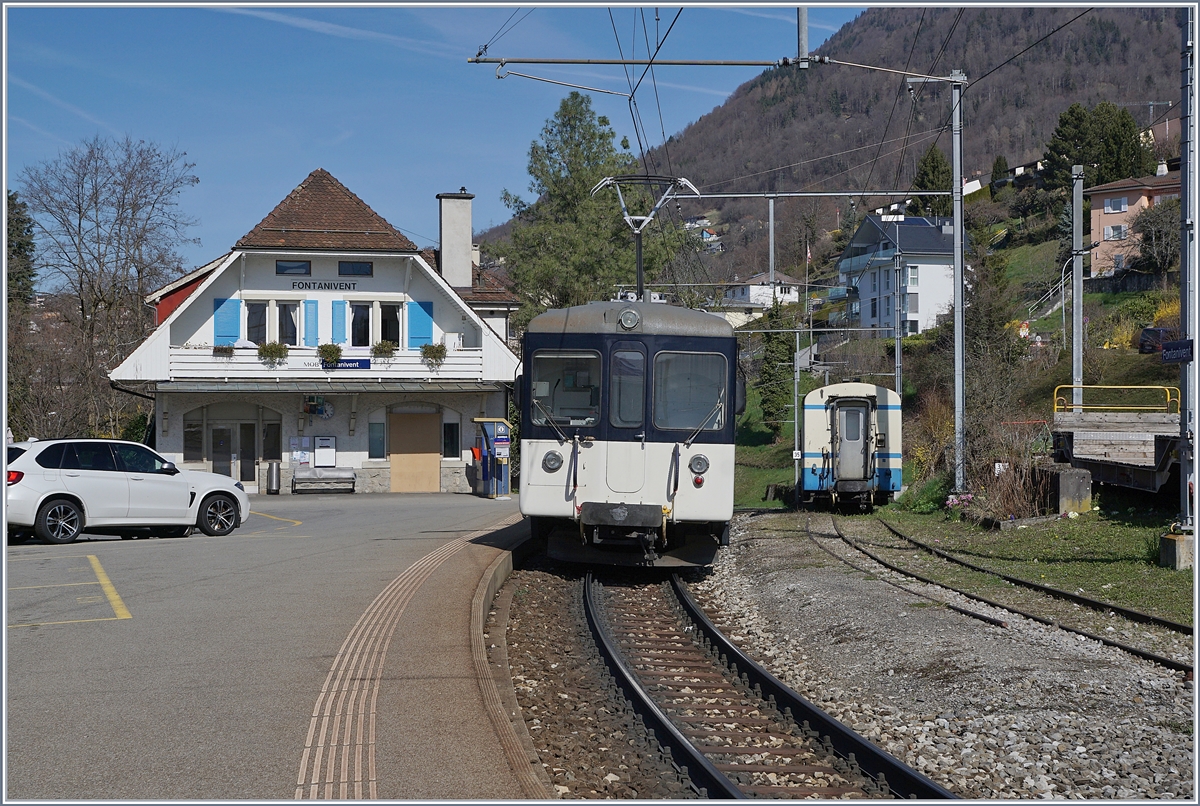 The Be 4/4 1006 in Fontanivent.

16.03.2020