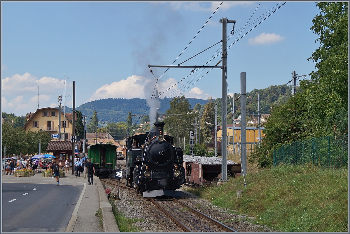 The BFD HG 3/4 N°3 in Blonay.
19.08.2018