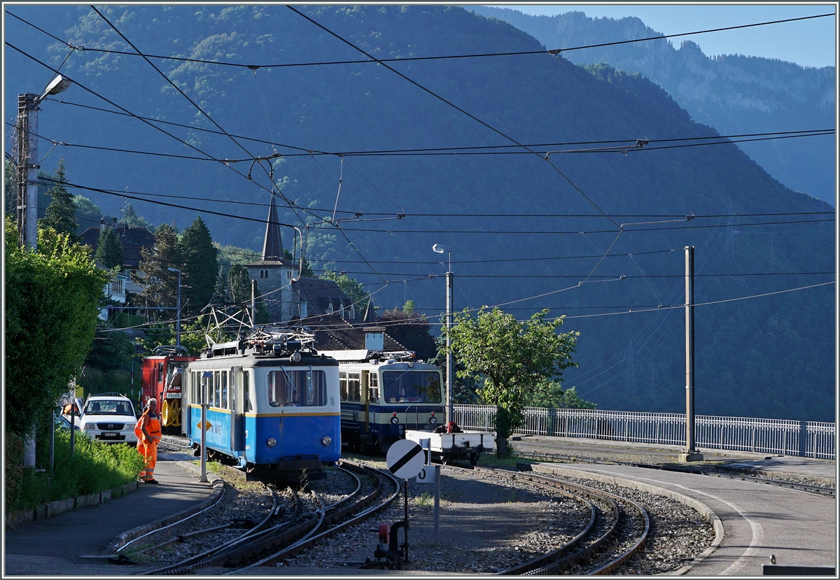 The Bhe 2/4 207 in Glion.
28.06.2016