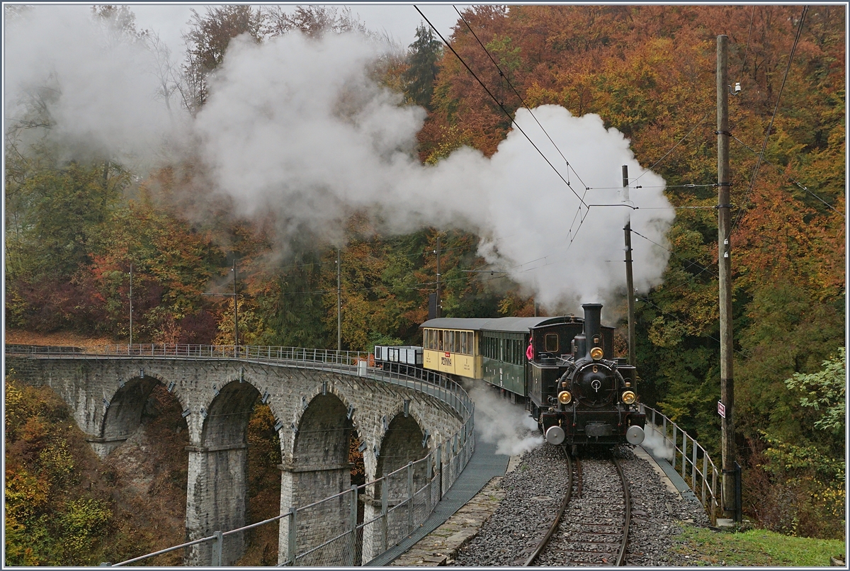 The Blonay-Chamby G 3/3 N° 6 by Vers-chez-Robert. 

27.10.2018