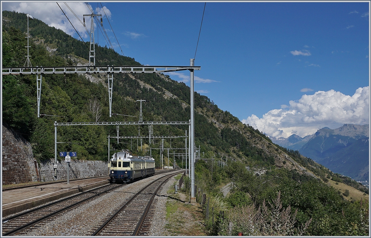 The BLS BCFe 4/8 in Hohtenn.
14.08.2016