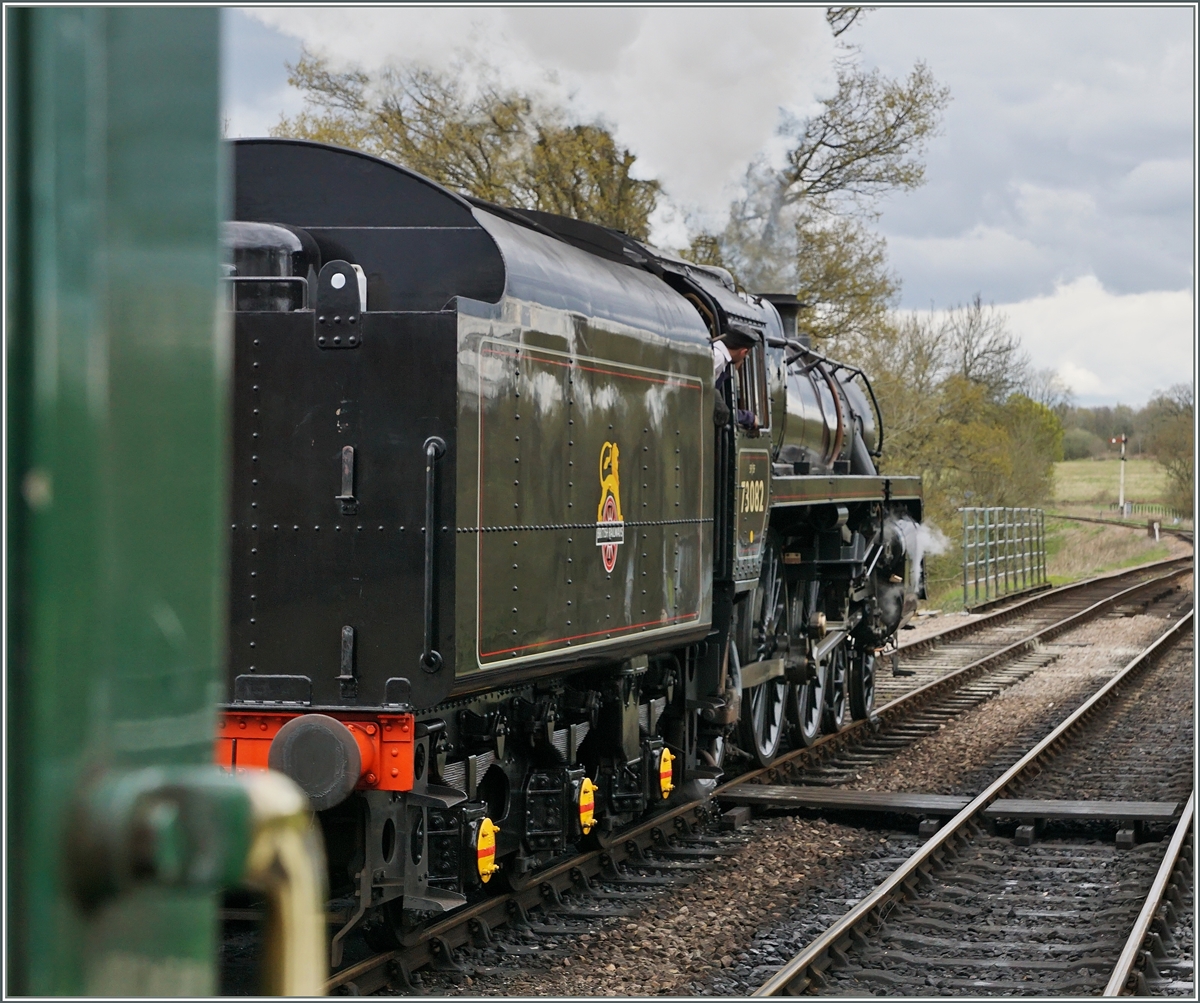 The Bluebell Railway 73082 in Sheffield Park.
23.04.2016