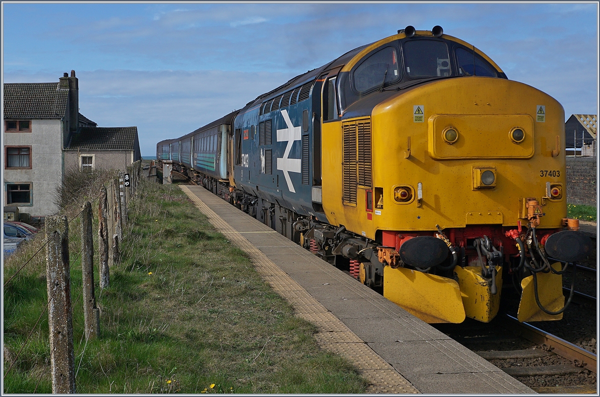 The BR 37 403 in Parton (Cumbria Coast Line).
25.04.2018