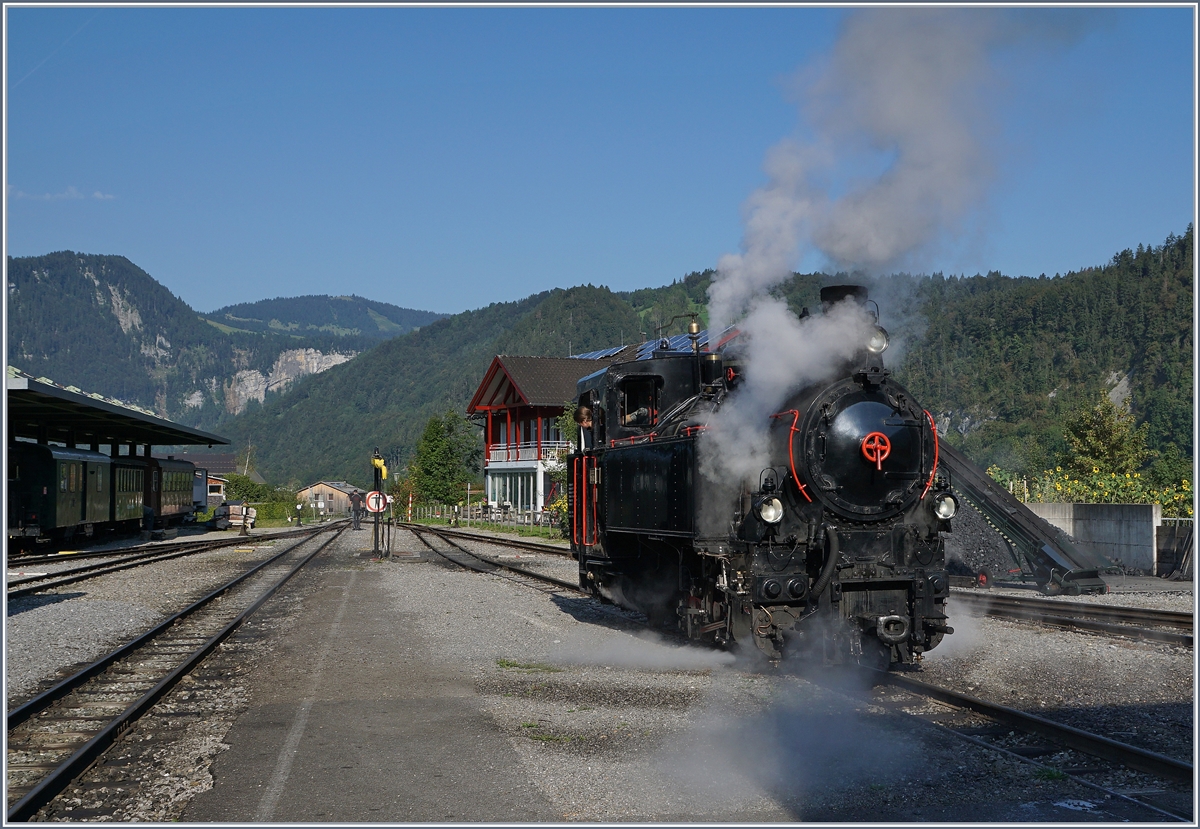 The BWB Uh 102 in Bezau. 
10.09.2016