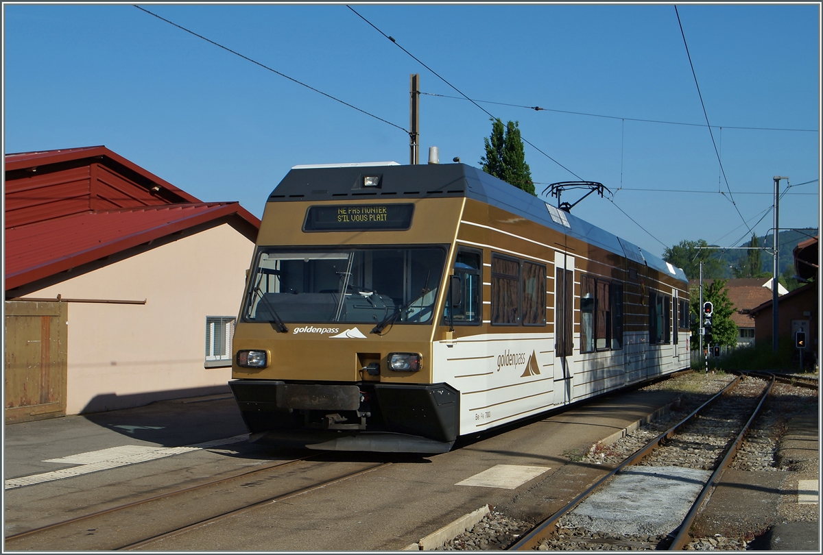 The CEV Be 2/6  Blonay  in Blonay. 
18.05.2014 