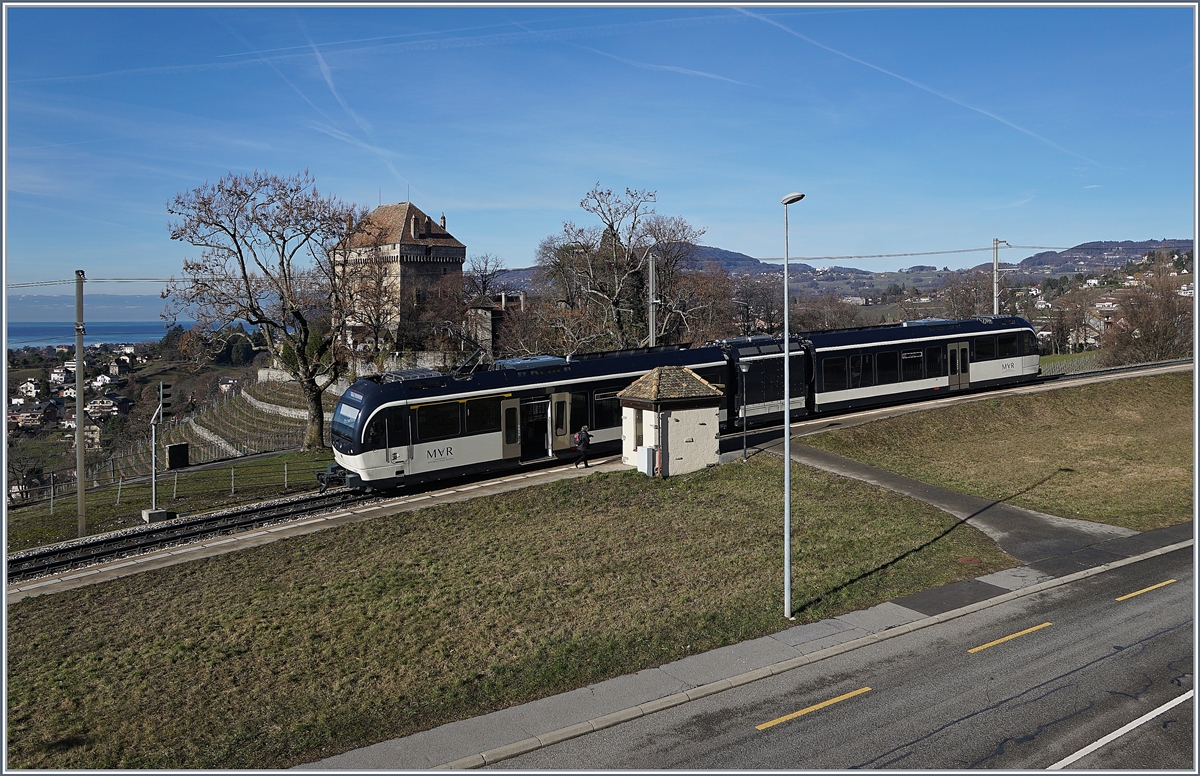 The CEV MVR ABeh 2/6 7508 by Châtelard VD. 

16.01.2019