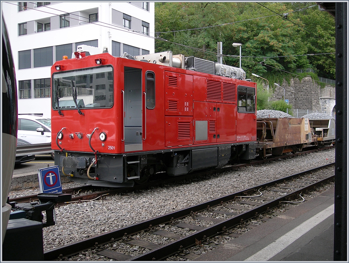 The CEV MVR HGem 2/2 2501 in Vevey.
17.08.2018