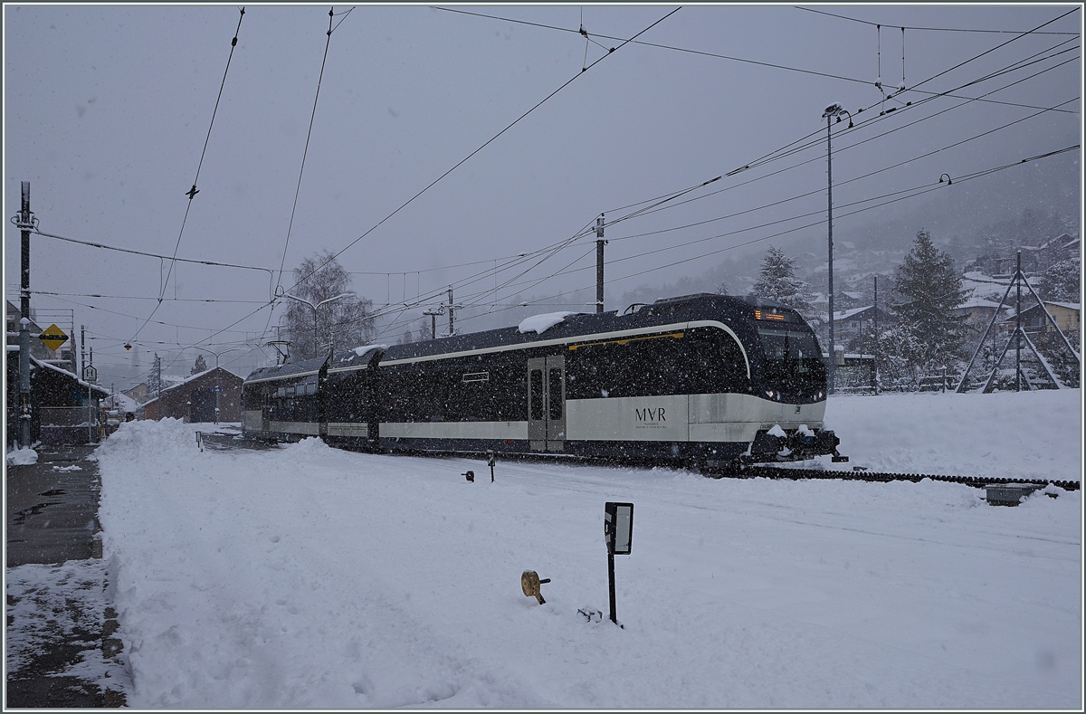 The CEV/MVR ABeh 2/6 7505 on the way to the Les Pléideas in Blonay.

25.01.2021