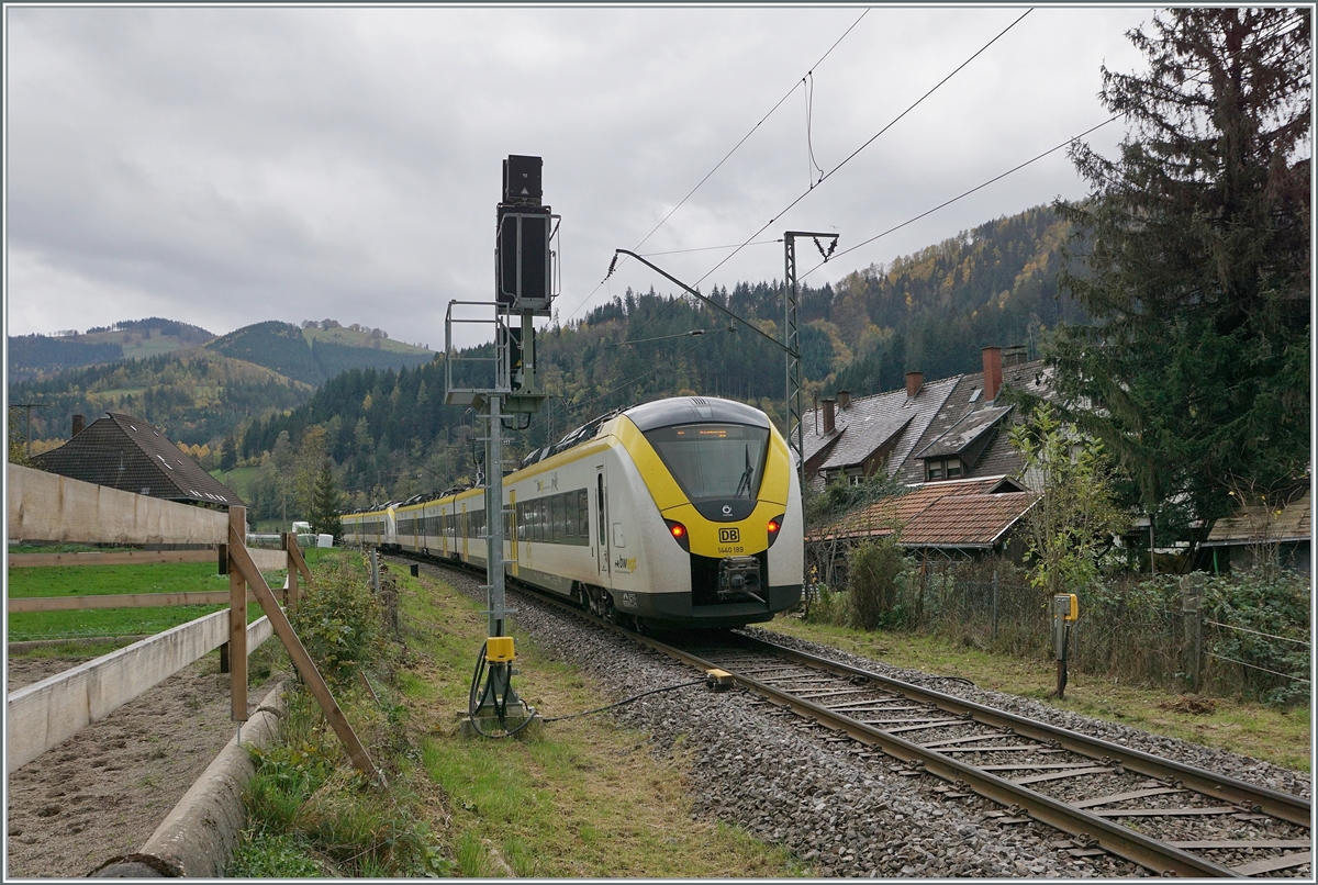 The DB 1440 189 and an other one on the way to Seebrugg by Kirchzarten.

14.11.2022