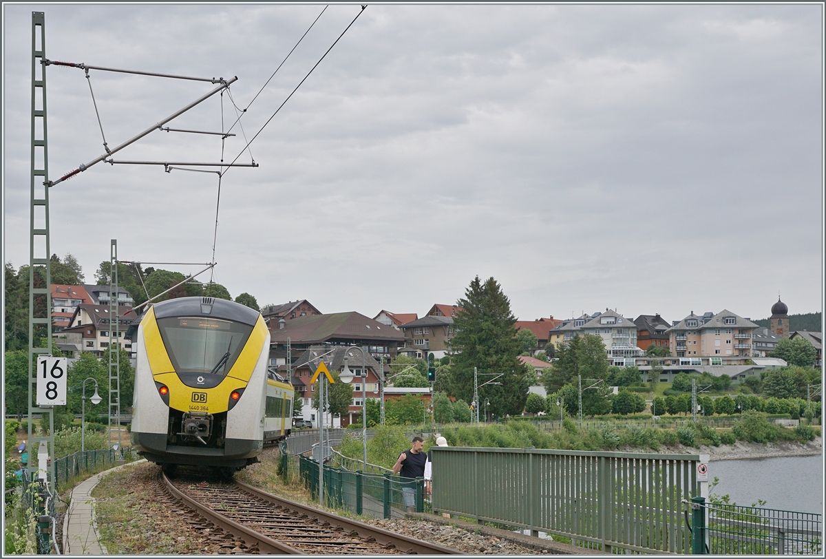 The DB 1440 364 is by Schluchsee on the way to Seebrugg. 

22.06.2023