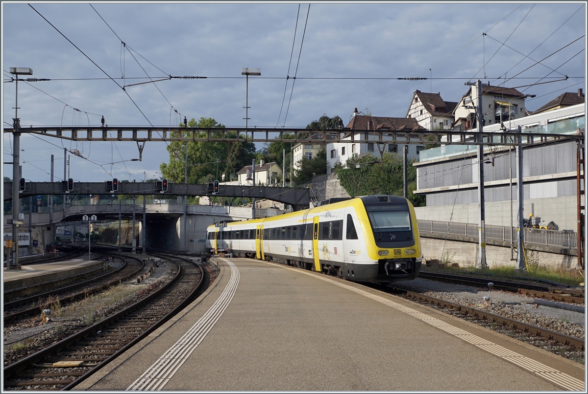 The DB 612 611 on the way to Basel Bad Bf in Schaffhausen.

06.09.2022