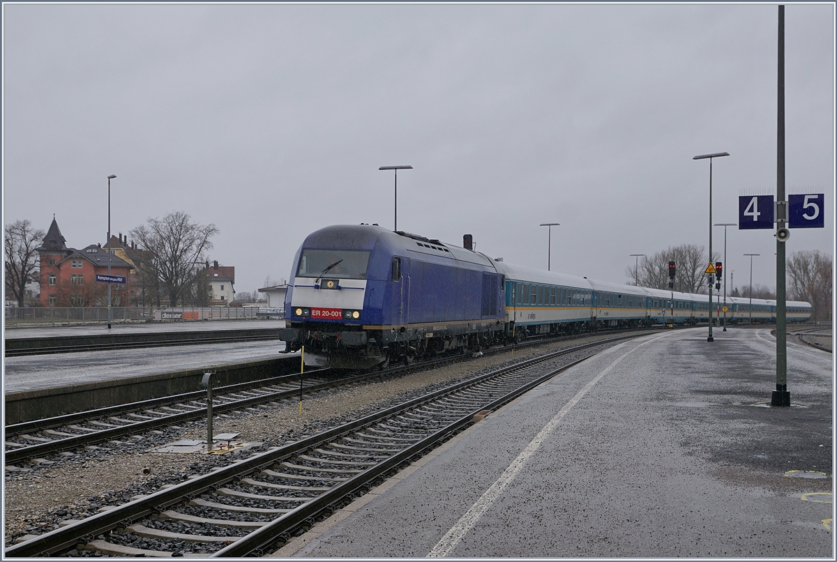 The ER 20-001 (V 223) wiht a  Alex  to Lindau in Kempten. 

15.03.2019