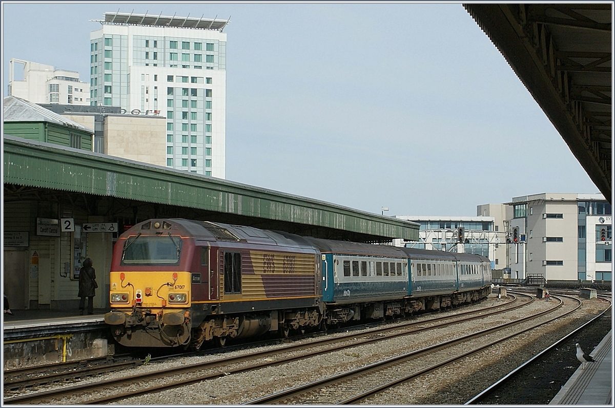 The EWS 67017 in Cardiff.
21.04.2010