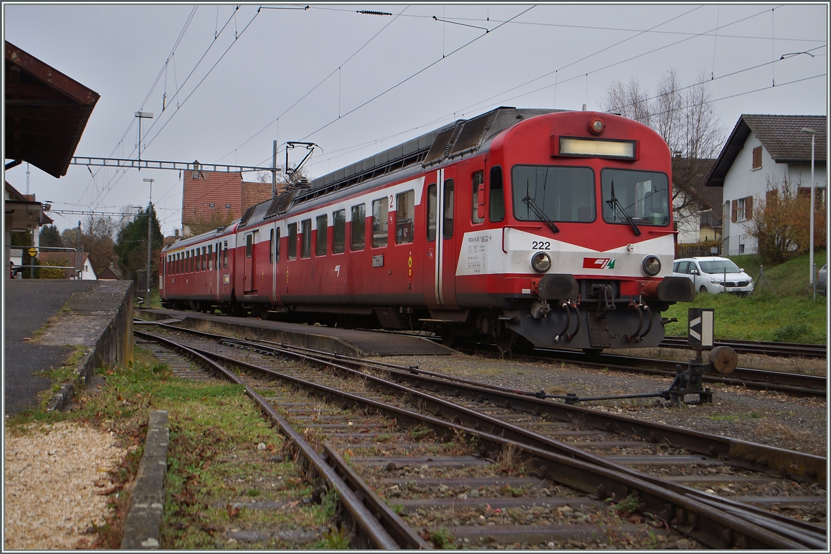 The ex EBT/VHB SMB RBe 4/4 in Bonfol
17.11.2014