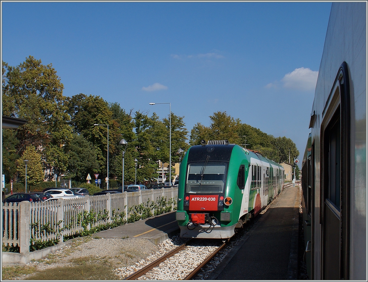 The FRE ATR 220 031 in Sorbolo. 
22. 09.2014