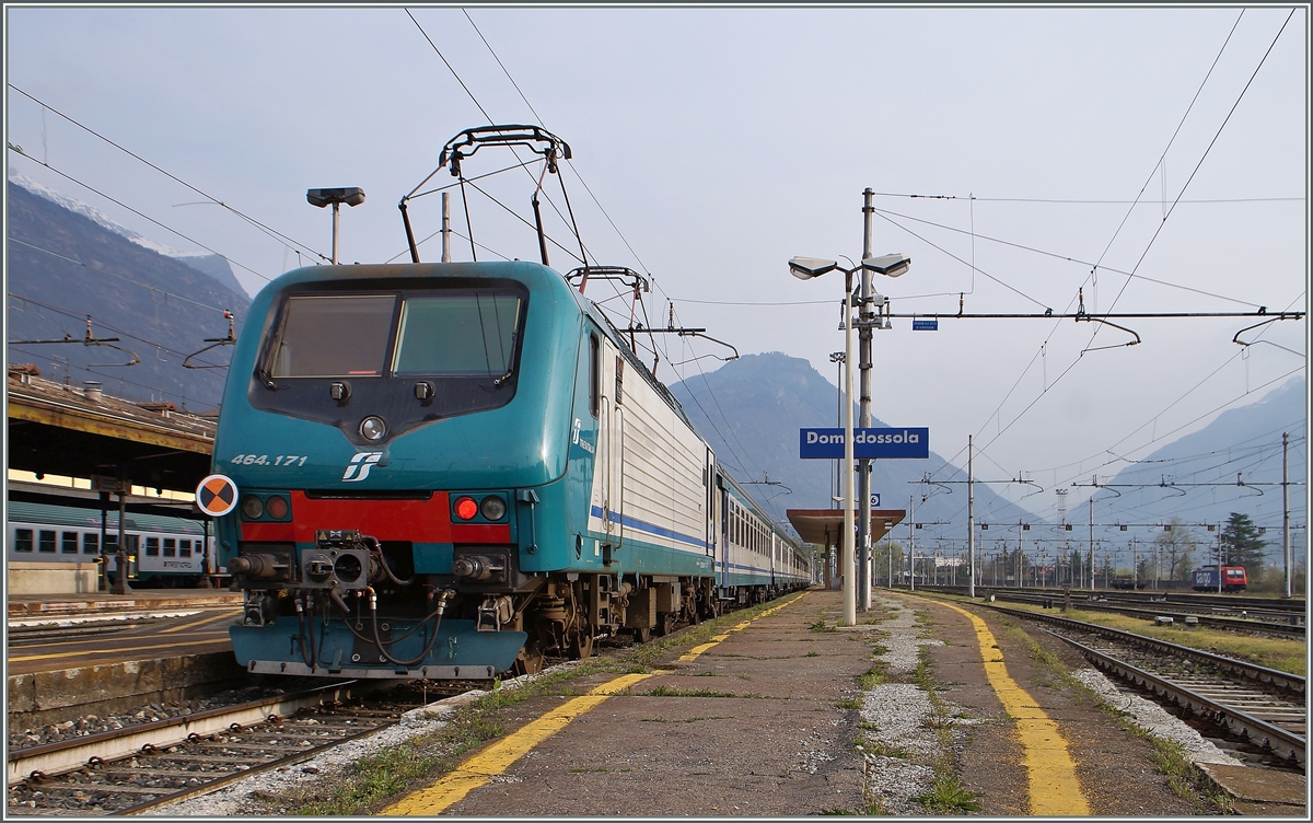 The FS 464 171 in Domodossola.
11.04.2015