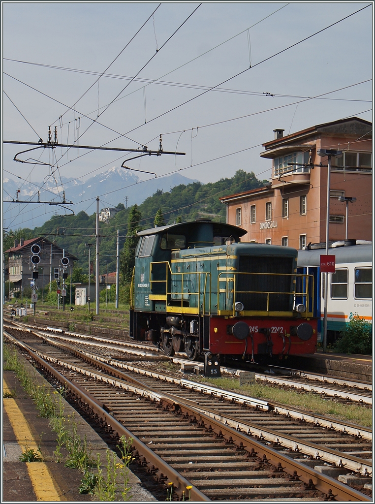 The  FS D 245 2242 in Domodossola.
13. 05.2015