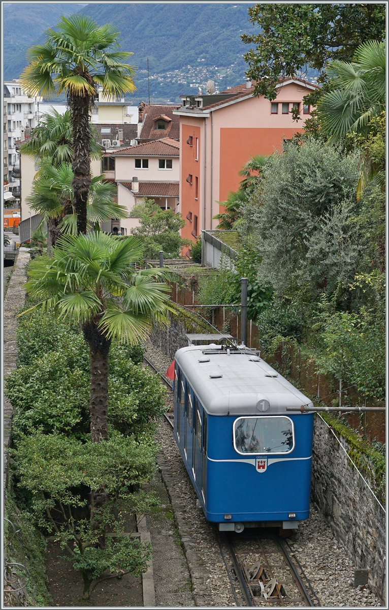 The Funicular Locarno - Orselina by Locarno. 

20.09.2021