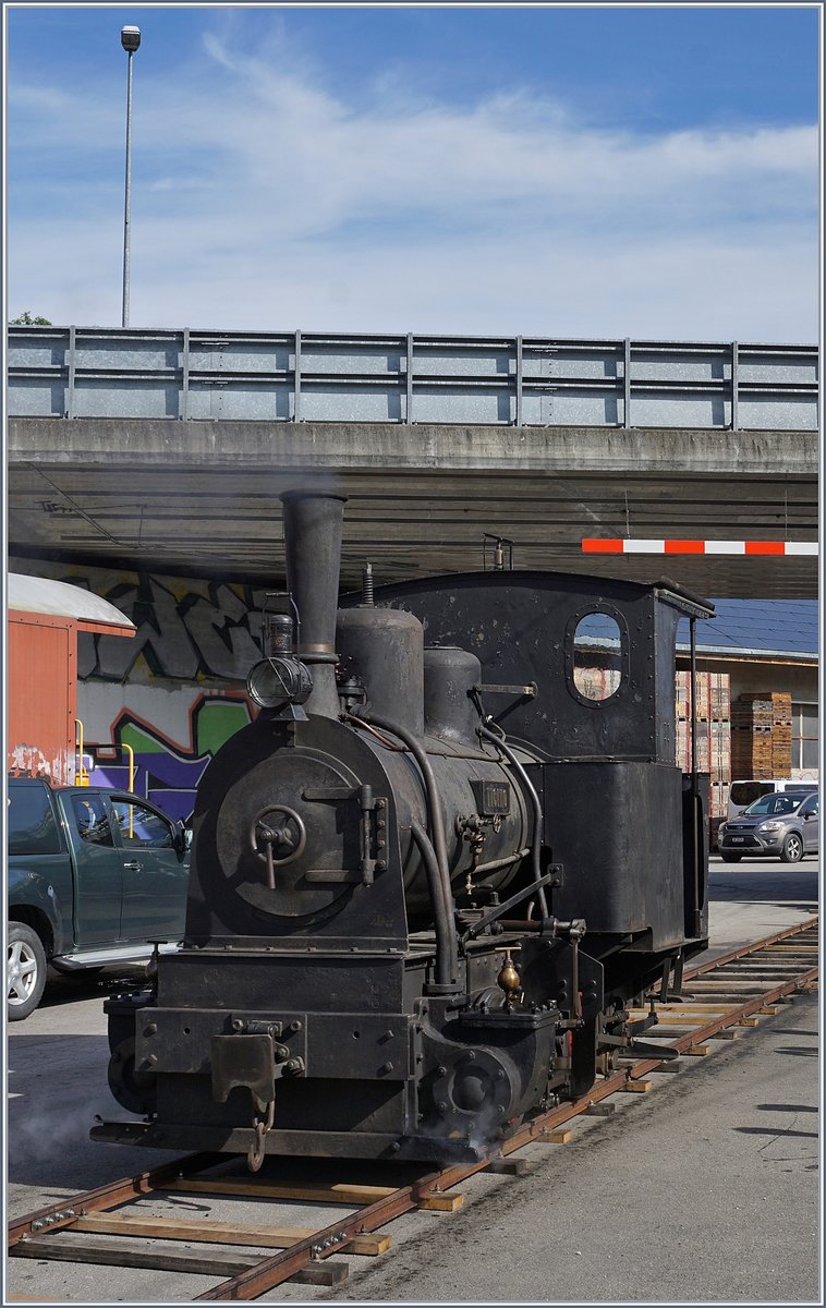 The G 2/2 Ticino on the  Steam Day Lyss 2018  in Lyss.
11. August 2018
