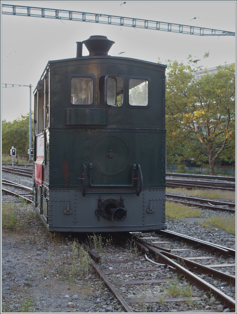 The G 3/3 12, 1894 BTG (BERNMOBIL historique) in Vevey for the Blonay-Chamby Railway.
02.09.2021