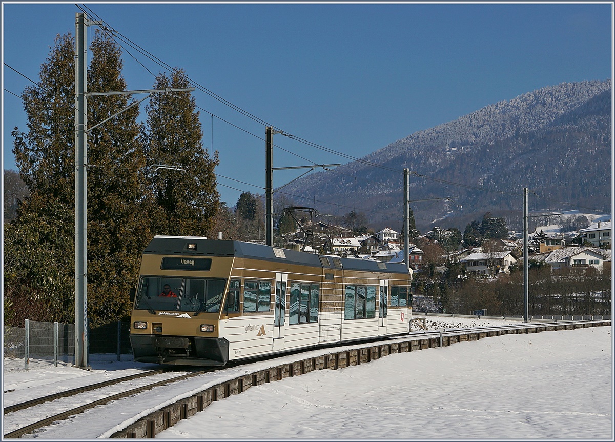 The GoldenPass CEV GTW Be 2/6 by Château d'Hauteville.
18.01.2017