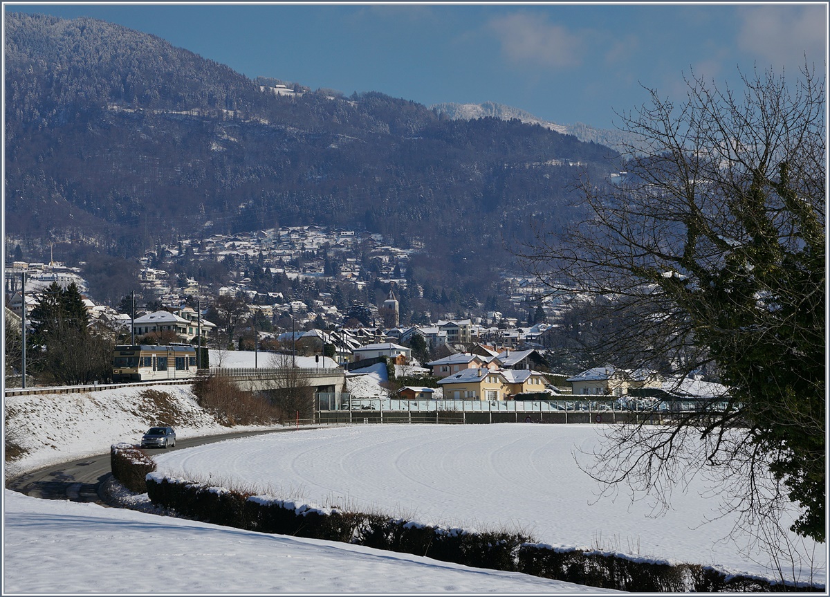 The GoldenPass CEV GTW Be 2/6 by Château d'Hauteville. 
18.01.2017