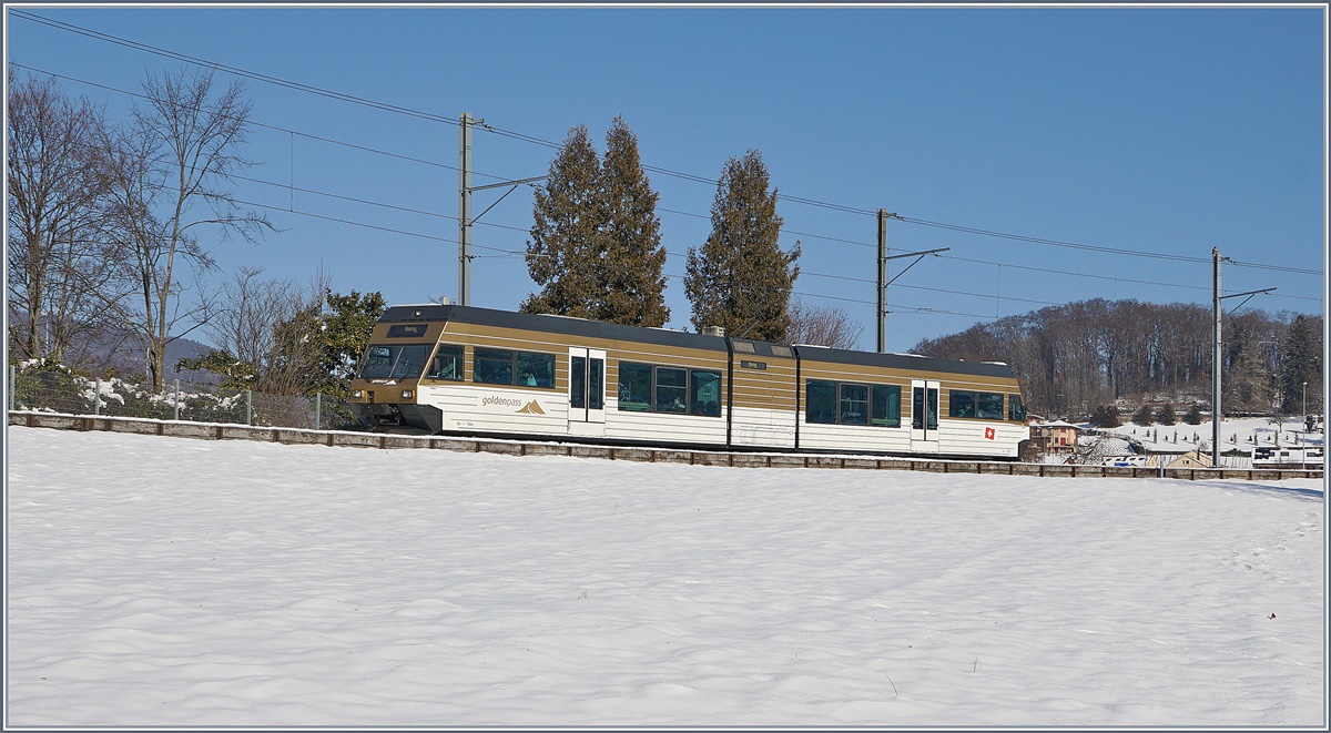 The GoldenPass CEV GTW Be 2/6 by Château d'Hauteville.
18.01.2017