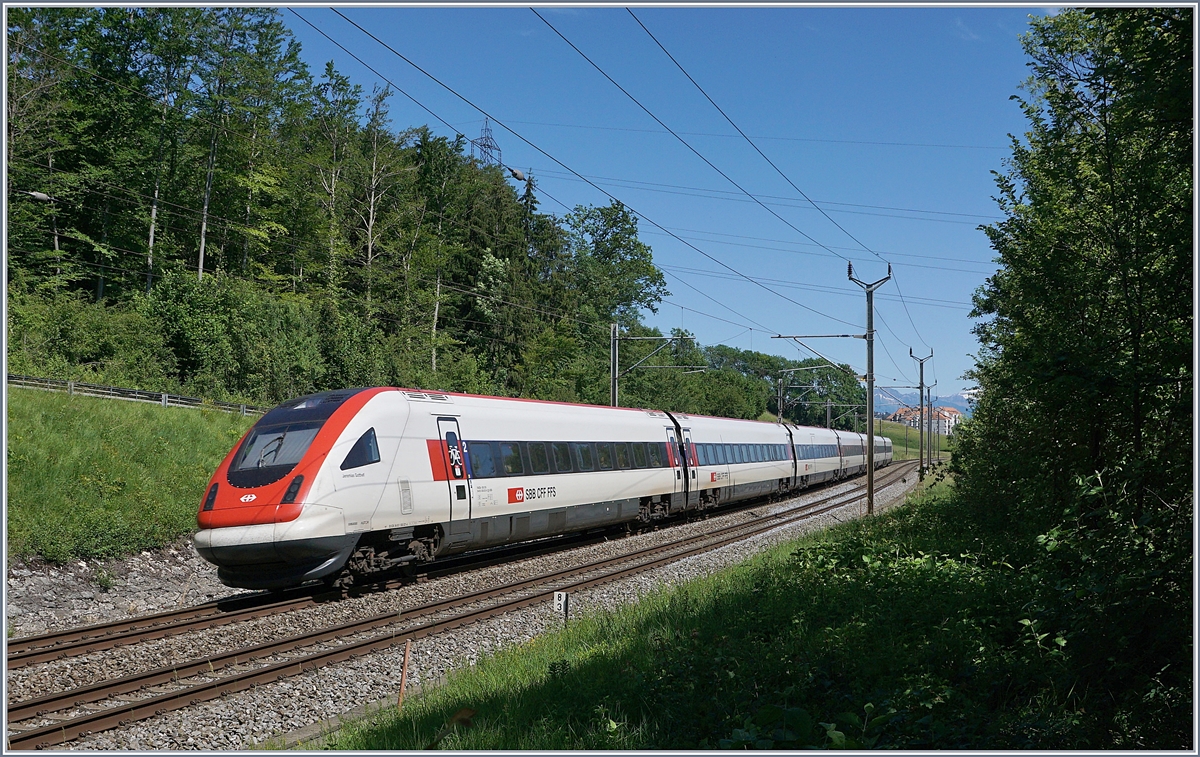 The ICN  Jeremias Gotthelf  on the way to Lausanne. 

08.06.2019