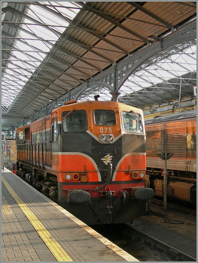 The IR CIE CC 075 in Dublin Heuston. 07.10.2006