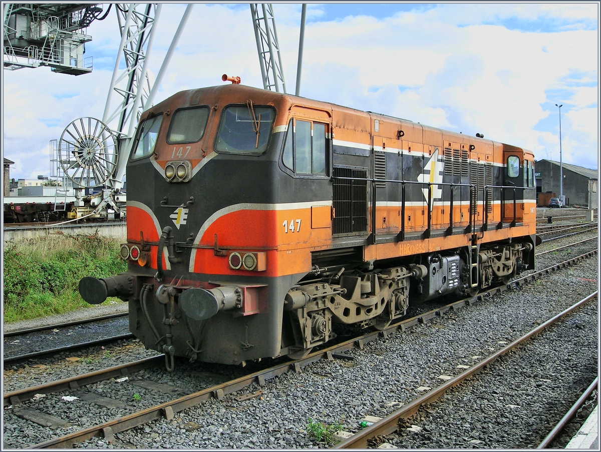 The Irish Rail BB 147 in Limmerick.
04.10.2006