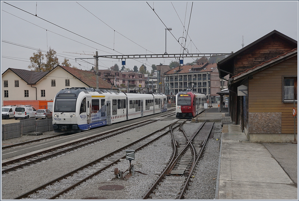 The last days of the old Châtel St-Denis Station. 

28.10.2019