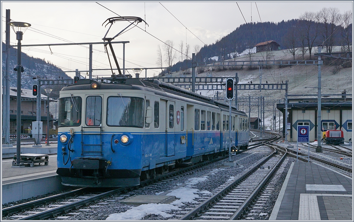 The MB ABDe 8/8 4001 in Zweisimmenm.
10.01.2018