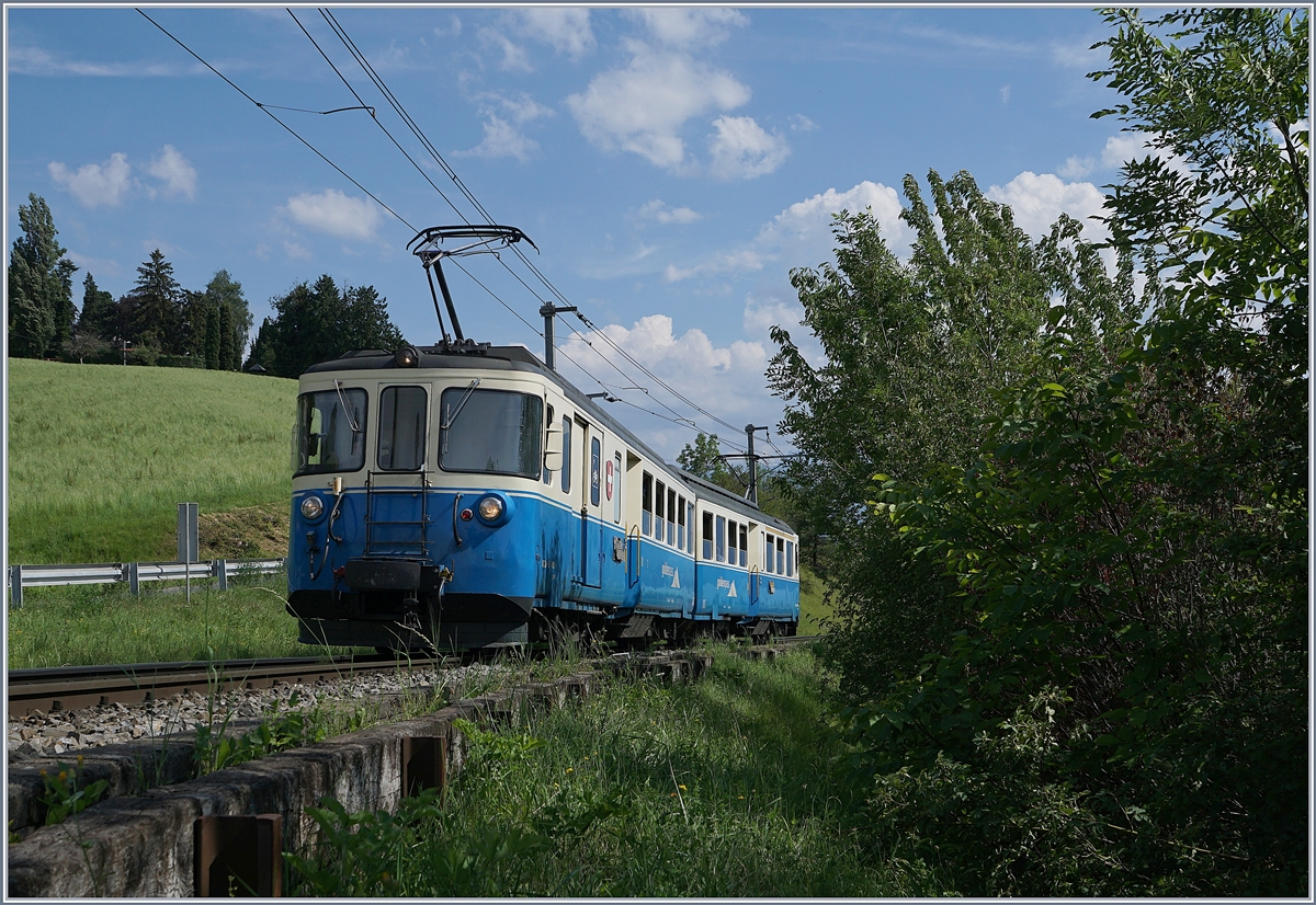 The MOB ABDe 8/8 4001 SUISSE by Planchamp.
21.06.2018