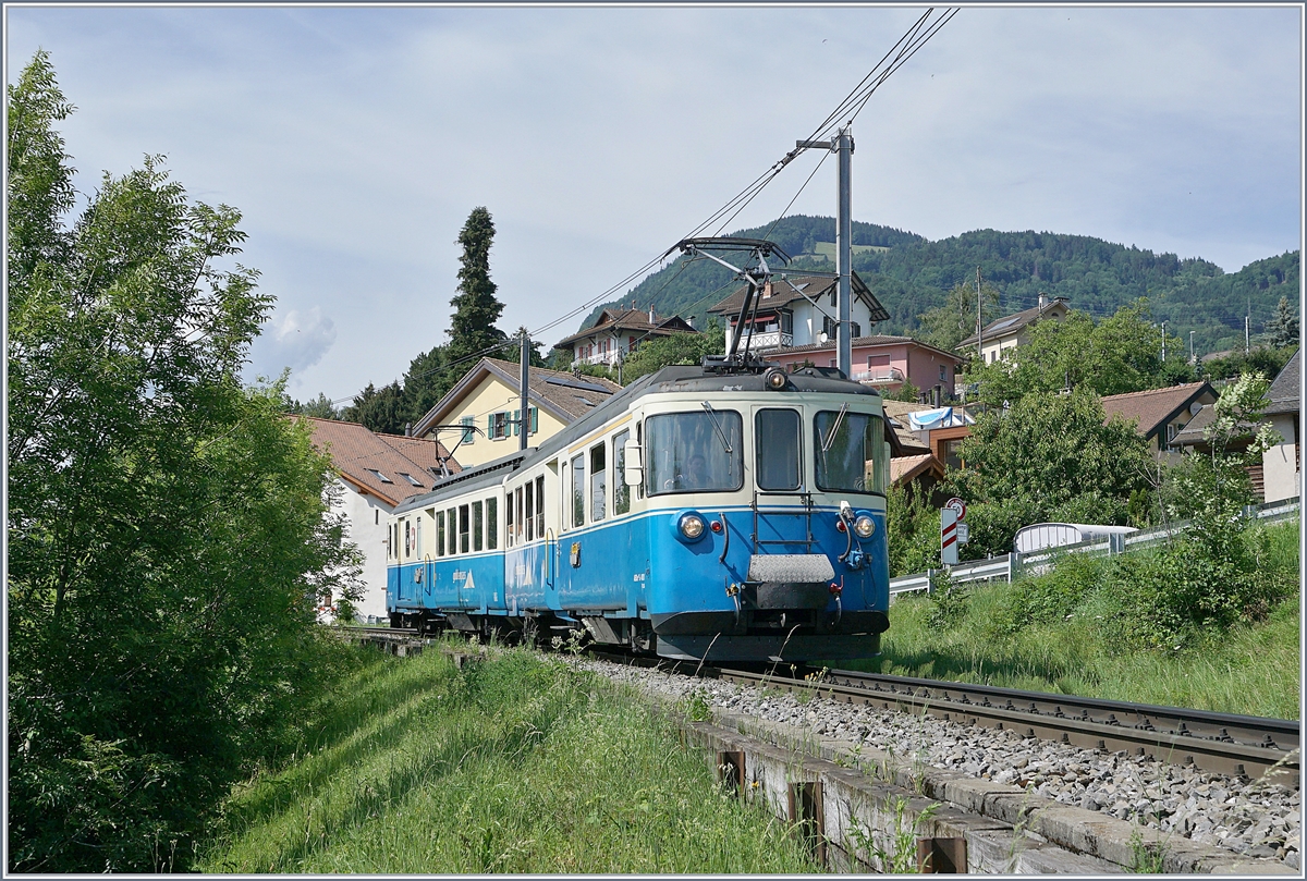 The MOB ABDe 8/8 4001 SUISSE by Planchamp.
21.06.2018