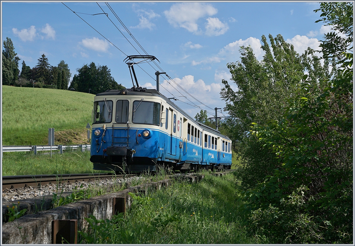 The MOB ABDe 8/8 4001 SUISSE by Planchamp.
21.06.2018