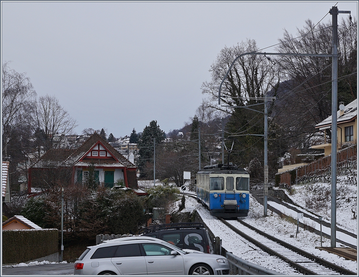 The MOB ABDe 8/8 4001 SUISSE near Planchamp.

29.12.2017